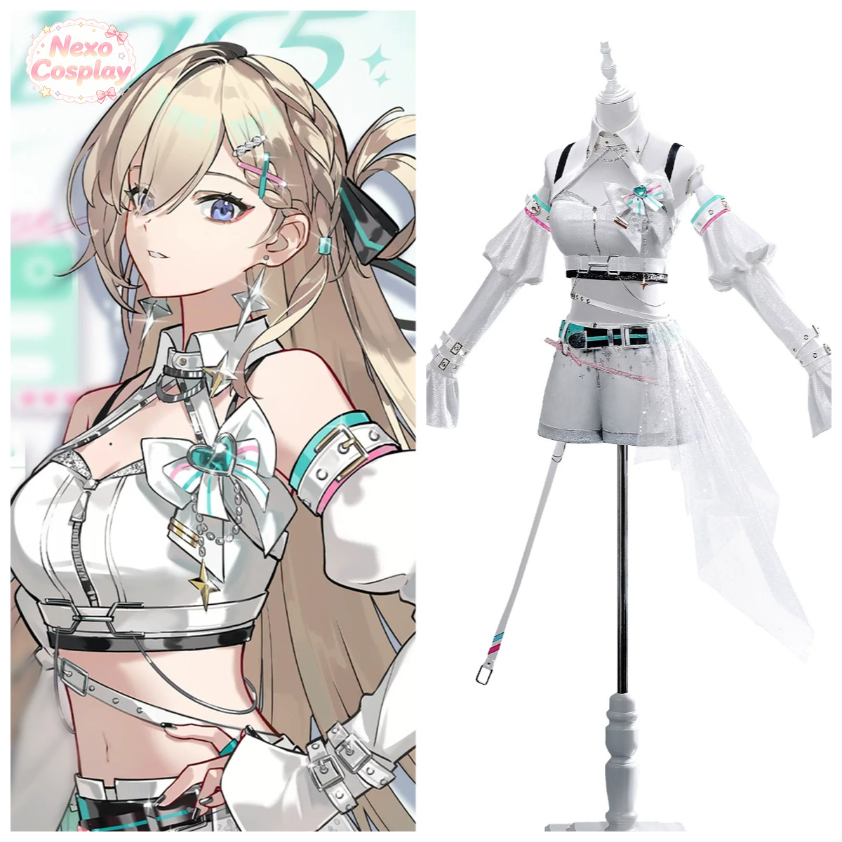 Party Games Birthday - Wuthering Waves Lynae Costume Cosplay per