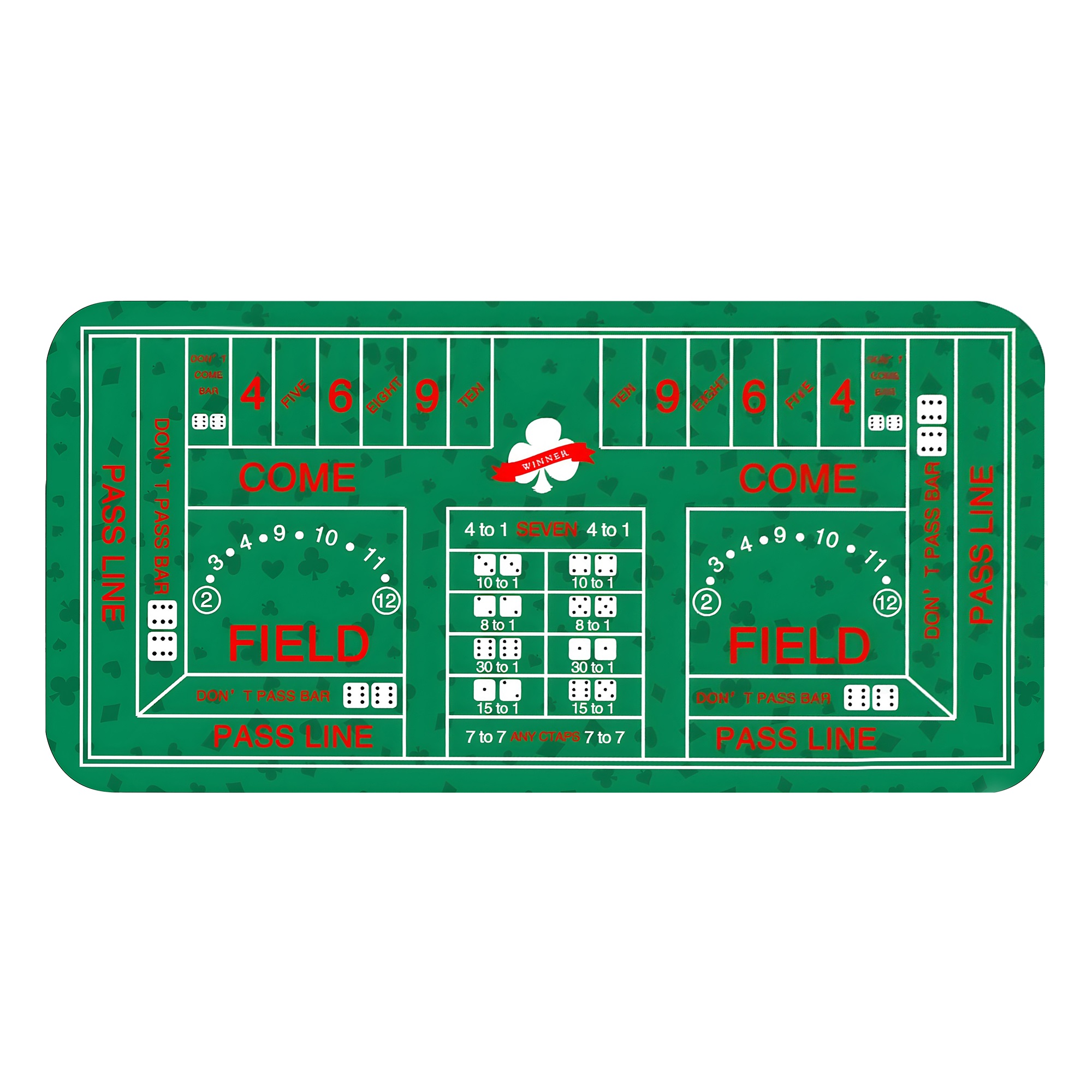Party Games Entertainer - Tappetino da Tavolo per Giochi di