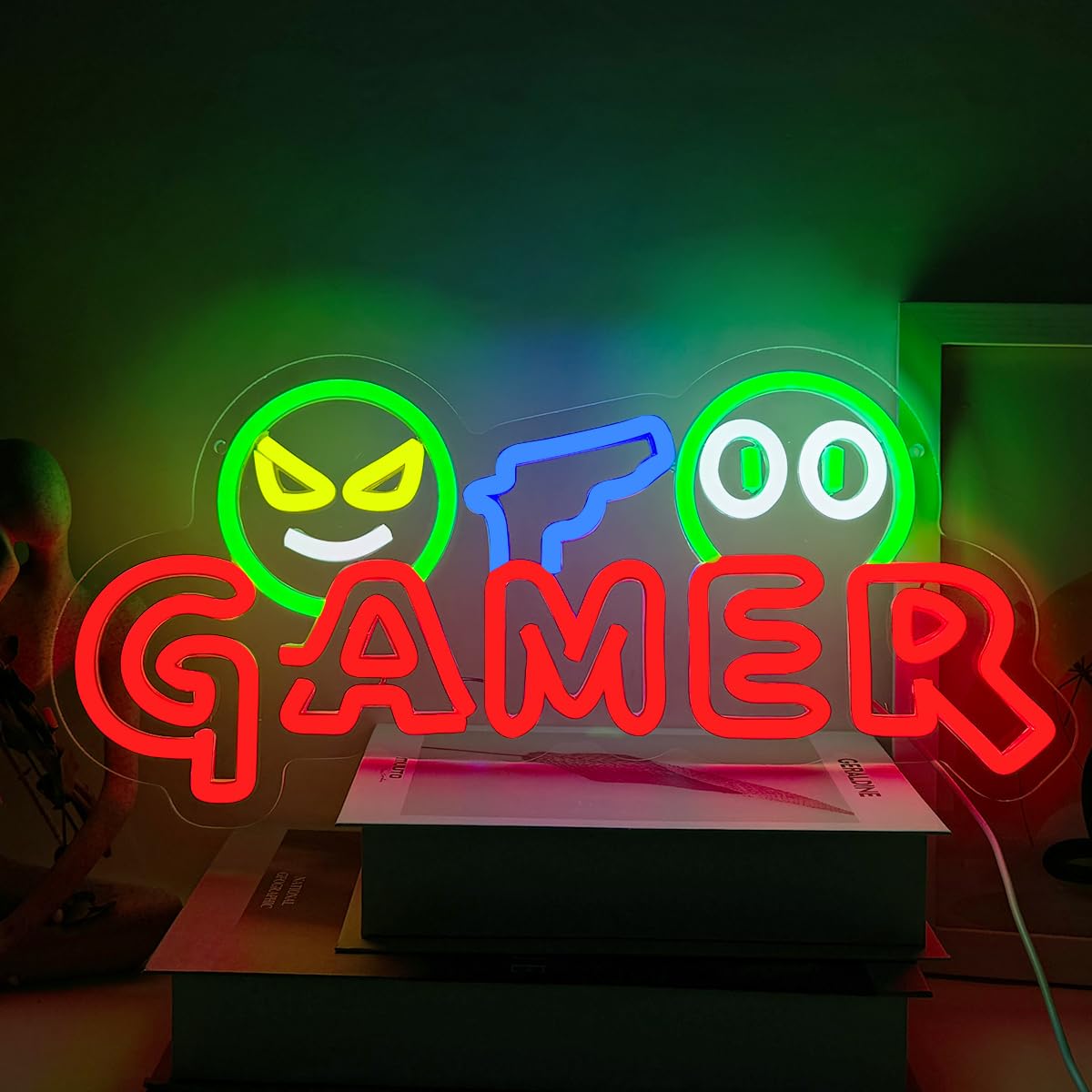 Insegna al Neon LED per Gamer, - Party Games Birthday recensione e prezzo