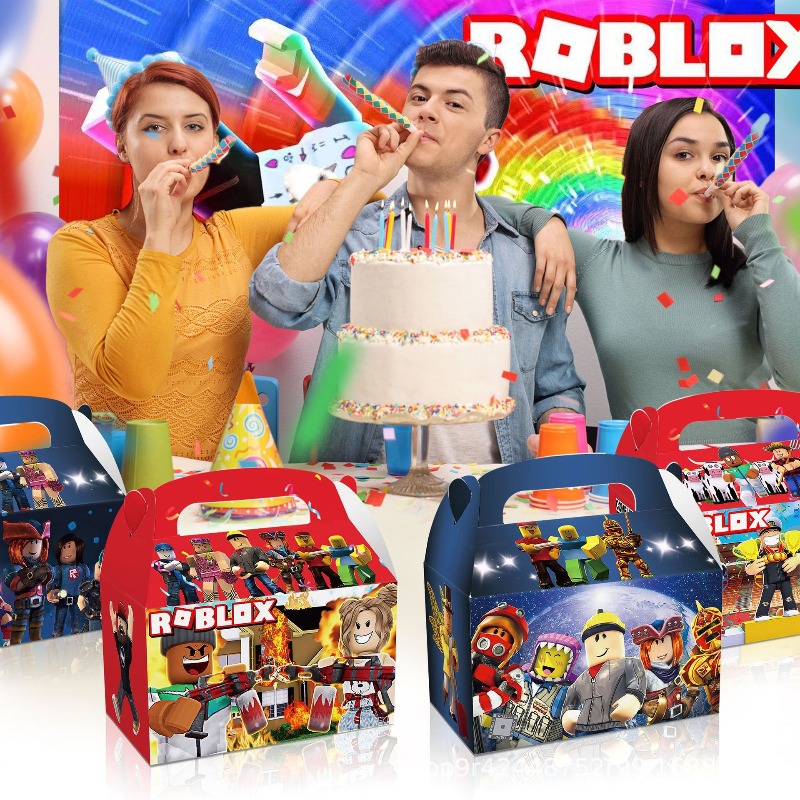 Set di 12 Scatole Regalo a Tem - Party Games In Roblox recensione e prezzo