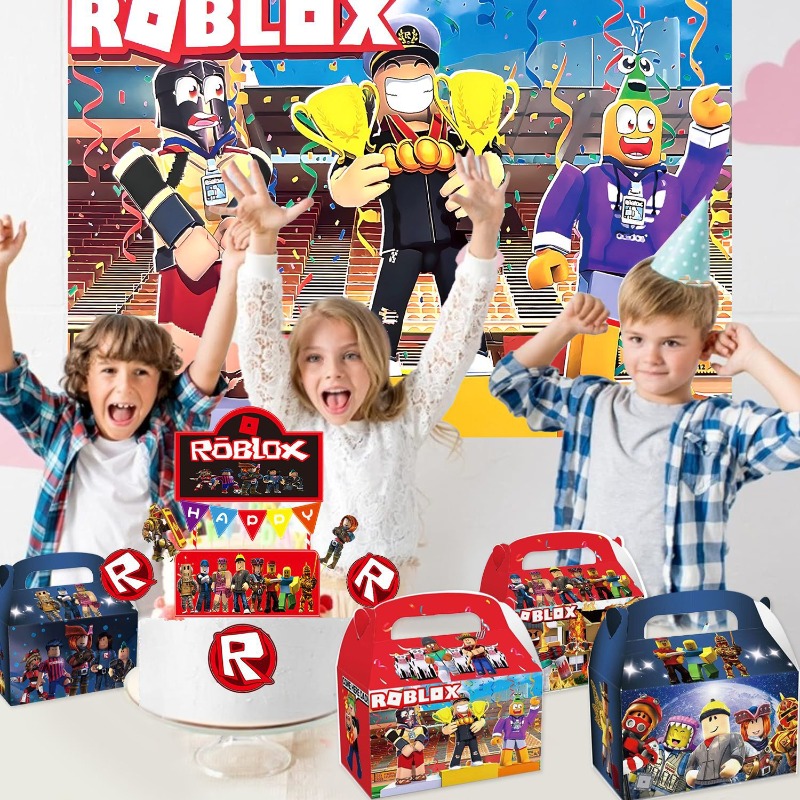 Scatole Regalo a Tema Roblox p - Party Games In Roblox recensione e prezzo