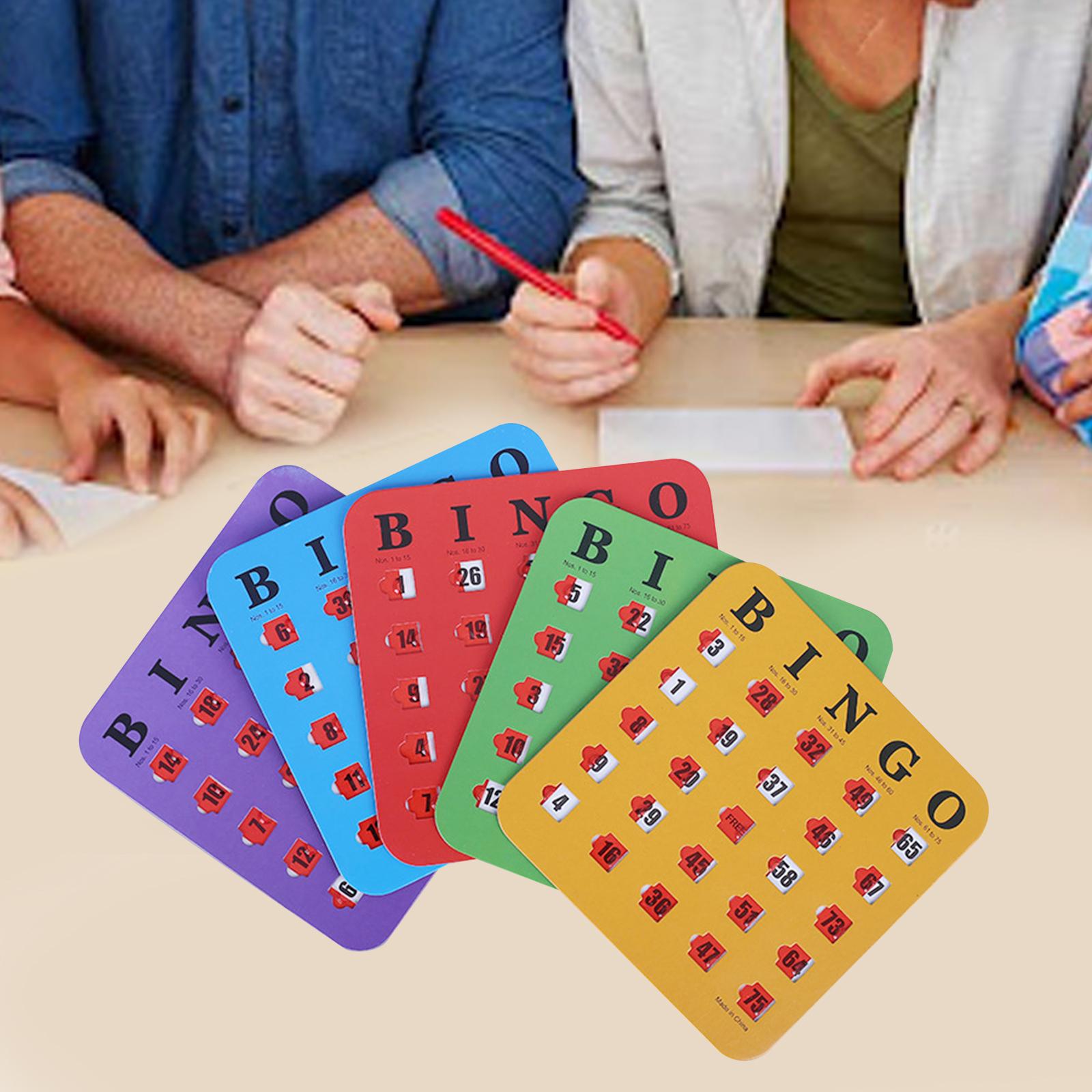5 Pezzi Grande Stampa Bingo Ca - Party Games Group For Adults recensione e prezzo