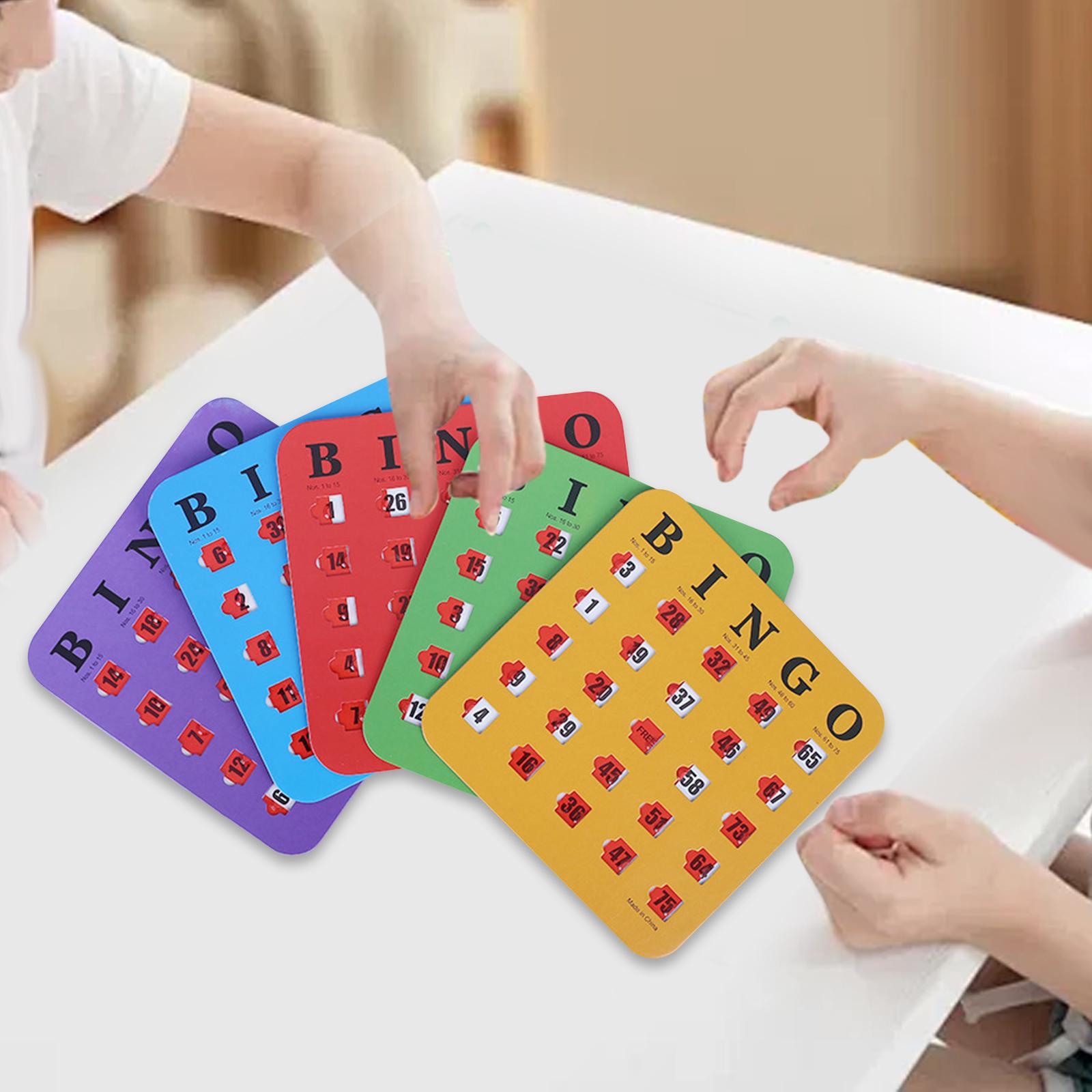 5 Pezzi Grande Stampa Bingo Ca - Party Games Group For Adults recensione e prezzo