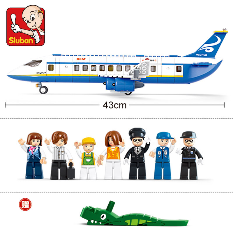 SLUBAN Città Aviazione Aeropor - Lego Set Creator recensione e prezzo